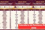 fechas oficiales del calendario de pensiones